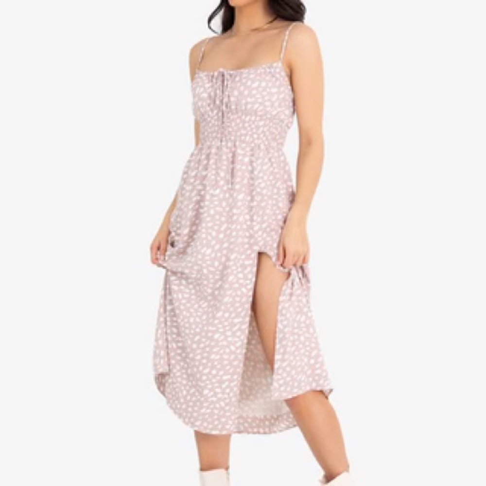 Kittenish Midi Dress
